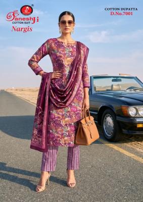 Ganeshji nargis vol-7 cotton dress material wholesale